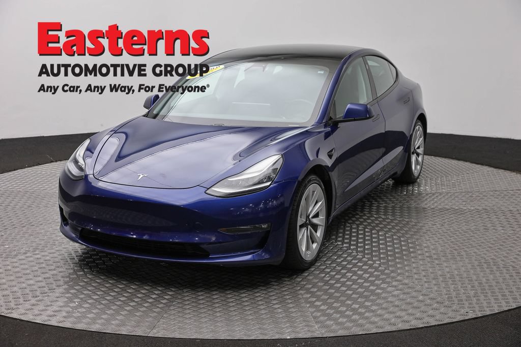 Used 2021 Tesla Model 3 Long Range AWD/4WD image 1