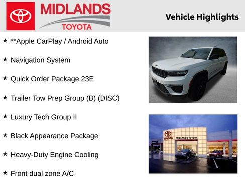 Used 2023 Jeep Grand Cherokee Limited w/ Luxury Tech Group II RWD image 2