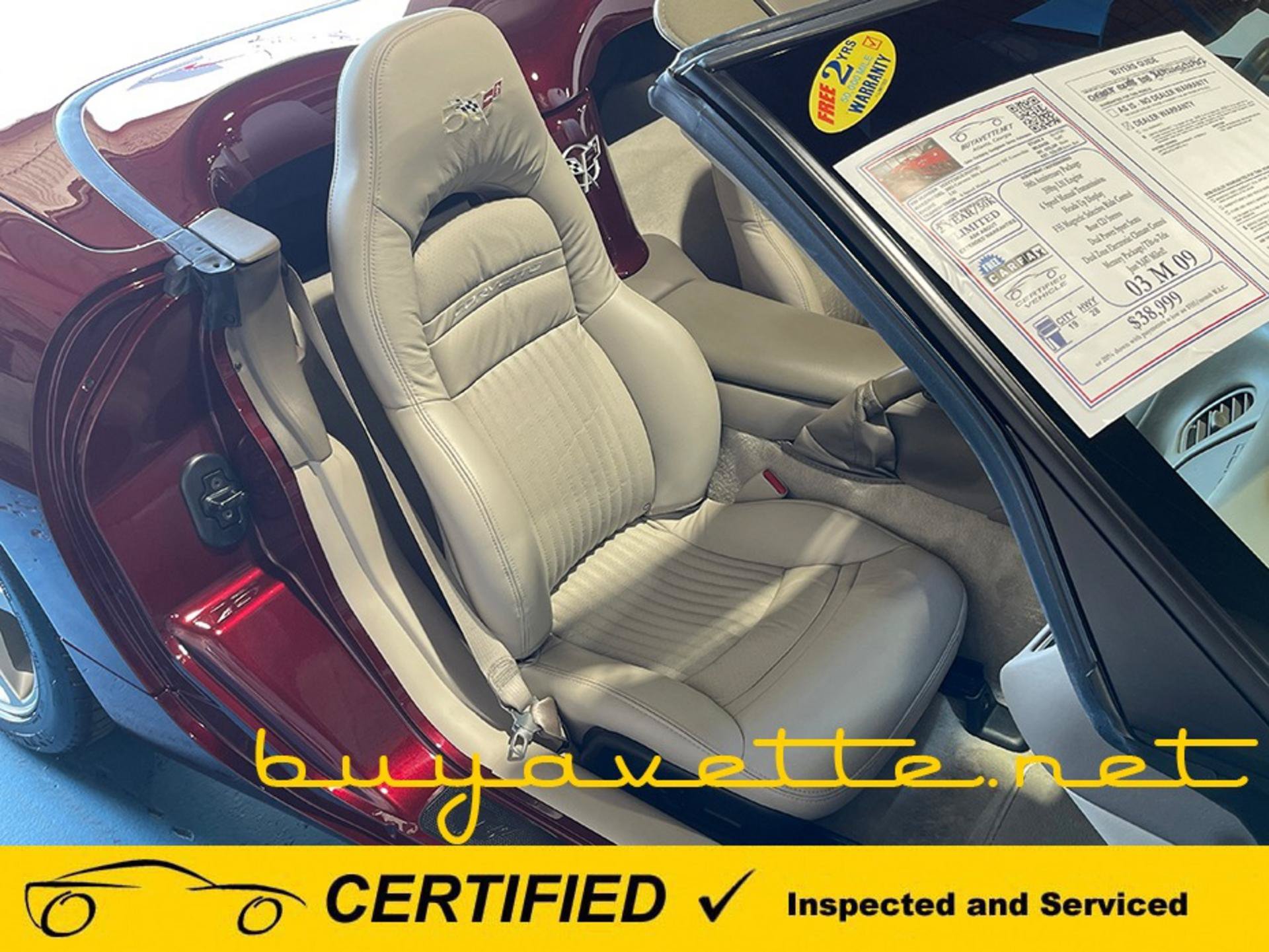 Used 2003 Chevrolet Corvette Convertible w/ Preferred Equipment Group1 RWD image 22