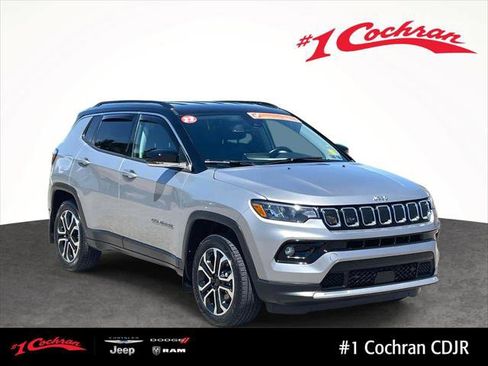 Certified 2022 Jeep Compass Limited AWD/4WD image 1