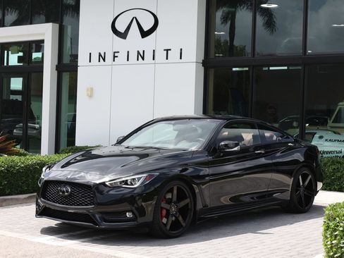 Used 2021 INFINITI Q60 Red Sport 400 w/ Cargo Package RWD image 1