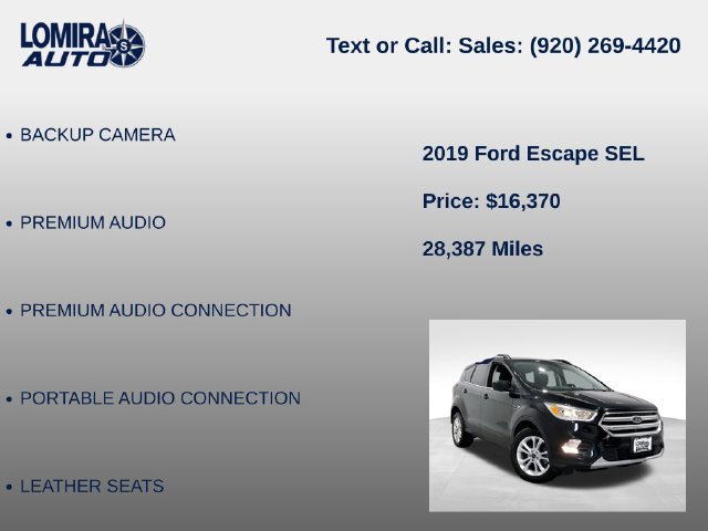 Used 2019 Ford Escape SEL FWD image 14