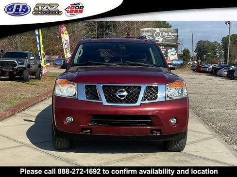 Used 2010 Nissan Armada Titanium w/ DVD Entertainment Pkg image 2