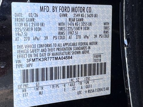 New 2026 Ford Mustang Mach-E Premium w/ Technology Package image 7