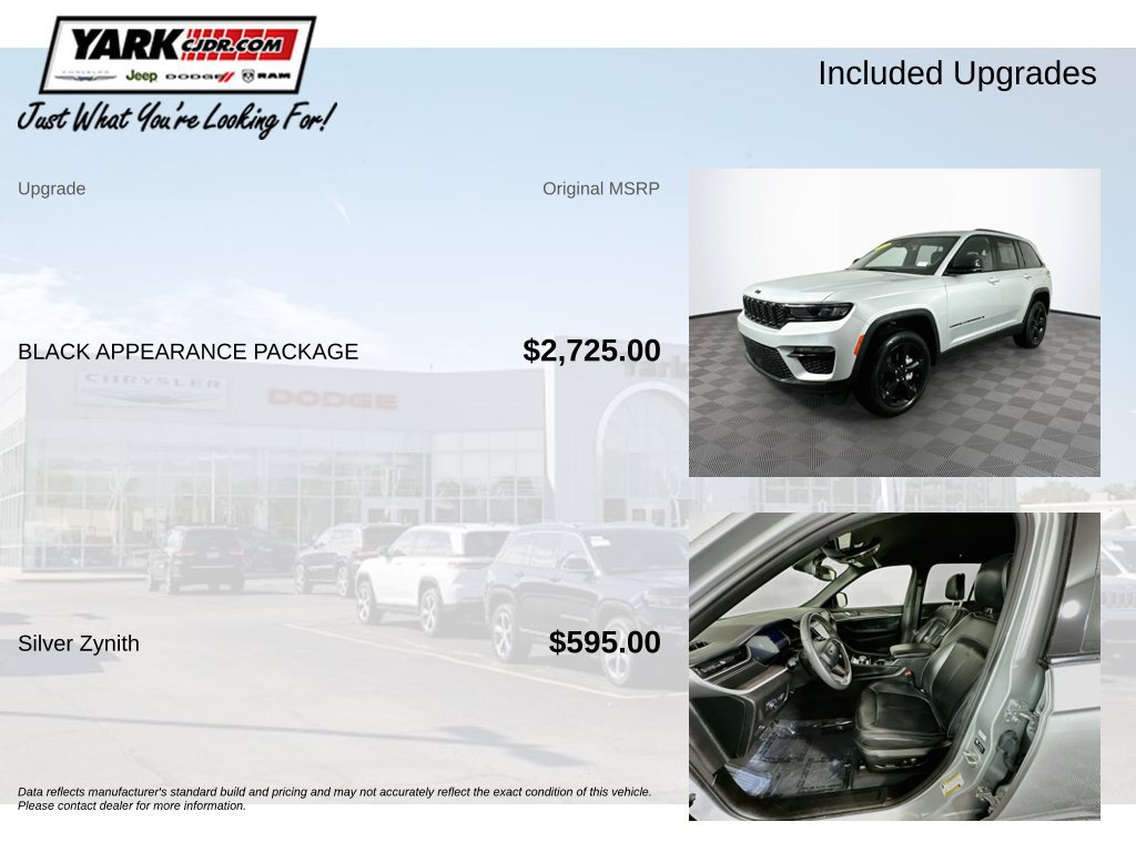 Certified 2024 Jeep Grand Cherokee Limited w/ Black Appearance Package AWD/4WD image 5