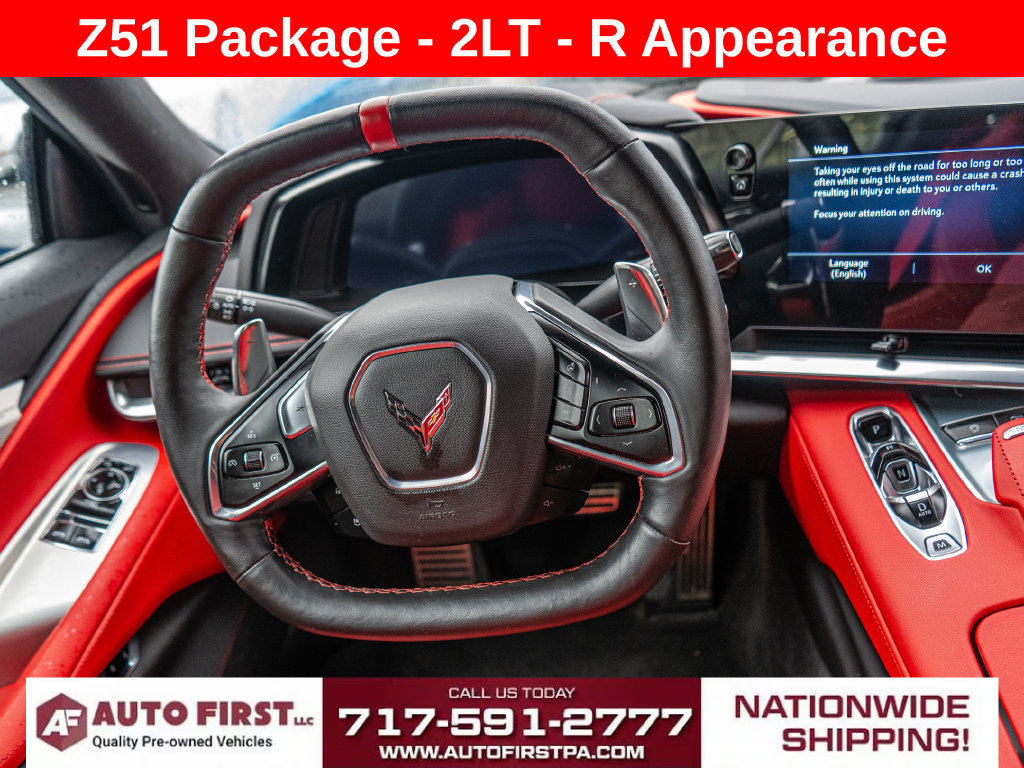 Used 2023 Chevrolet Corvette Stingray Preferred Cpe w/ Z51 Performance Package RWD image 11