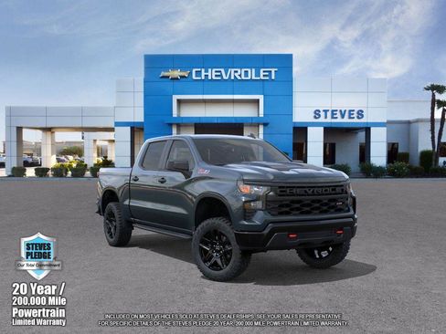 New 2026 Chevrolet Silverado 1500 Custom Trail Boss w/ LPO, Dark Essentials Package image 1