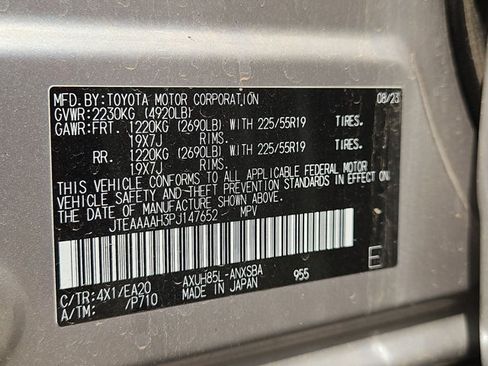 Used 2023 Toyota Venza Limited AWD/4WD image 18