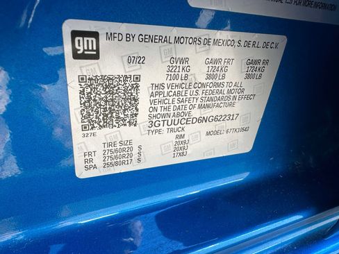 Used 2022 GMC Sierra 1500 Elevation image 35