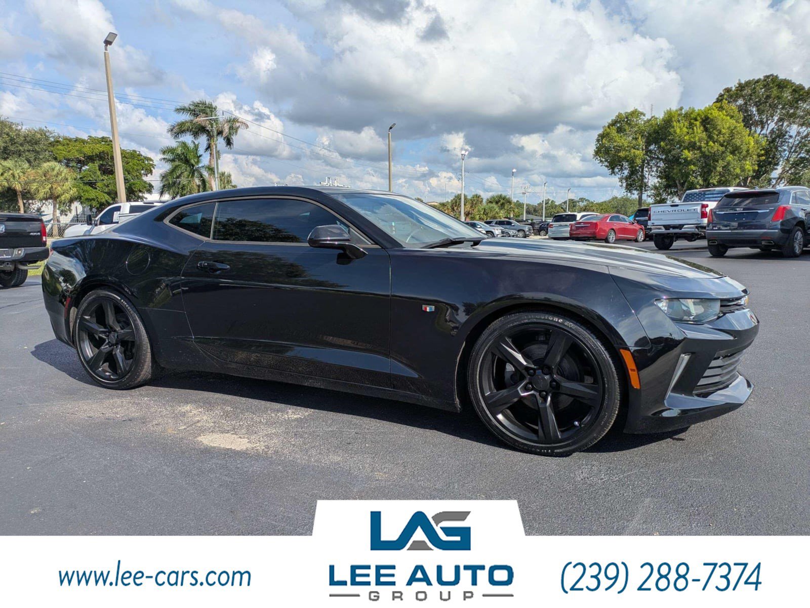 Used 2018 Chevrolet Camaro LT RWD image 1