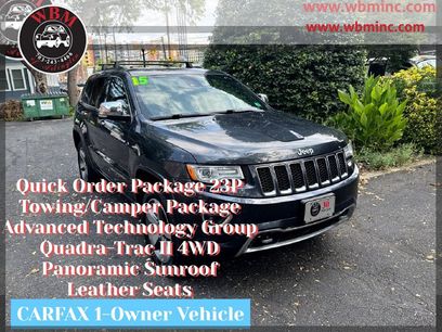 Used 2015 Jeep Grand Cherokee Overland w/ Advanced Technology Group