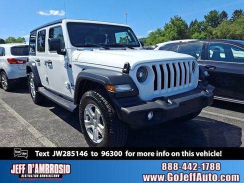 Used 2018 Jeep Wrangler Unlimited Sport AWD/4WD image 1
