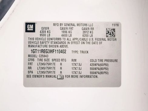 Used 2017 GMC Sierra 2500 2WD Crew Cab w/ Sierra Convenience Package image 29