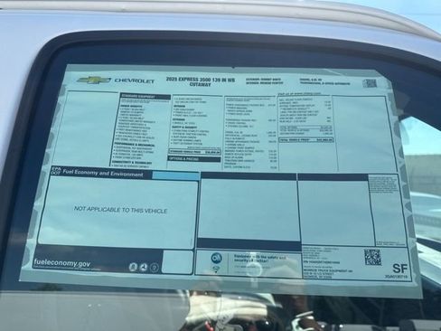 New 2025 Chevrolet Express 3500 1WT w/ Power Convenience Package image 10