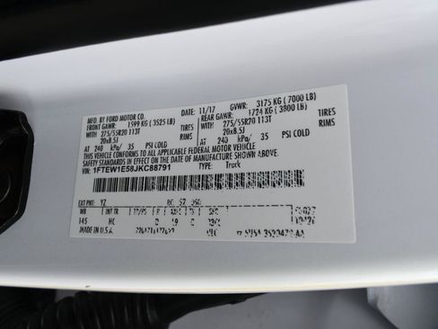 Used 2018 Ford F150 Lariat w/ Equipment Group 502A Luxury AWD/4WD image 47