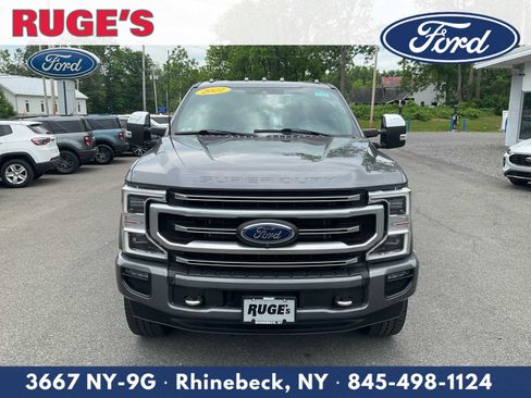 Used 2022 Ford F350 Platinum w/ FX4 Off-Road Package AWD/4WD image 9