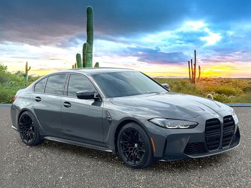 Used 2023 BMW M3 Competition w/ Parking Assistance Package RWD image 7