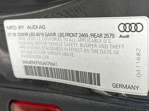 Used 2018 Audi A5 2.0T Premium Plus w/ Premium Plus AWD/4WD image 12