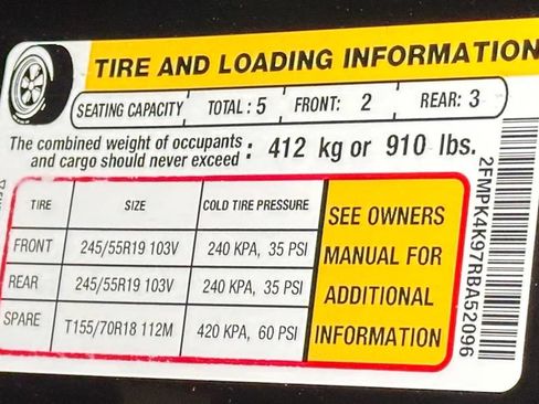 Certified 2024 Ford Edge Titanium AWD/4WD image 50