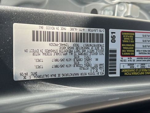 Certified 2026 Toyota Tacoma SR5 RWD image 24