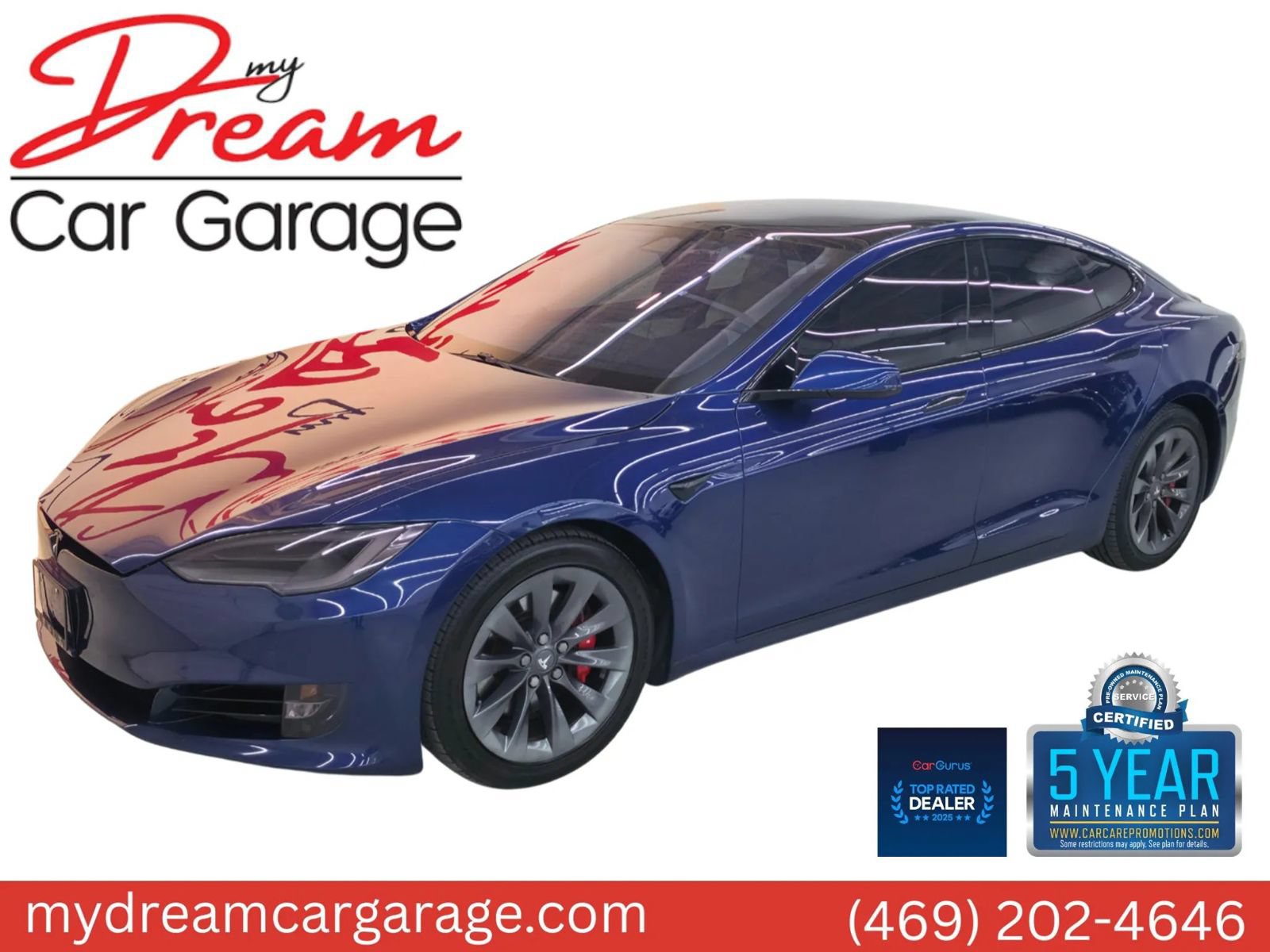 Used 2019 Tesla Model S P100D AWD/4WD image 1