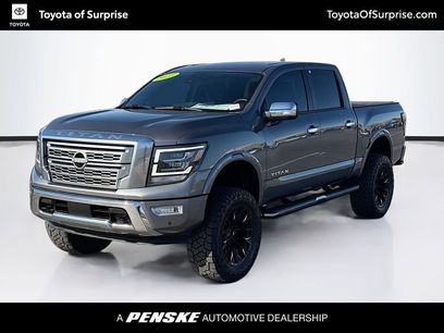 Used 2023 Nissan Titan Platinum Reserve w/ Moonroof Package