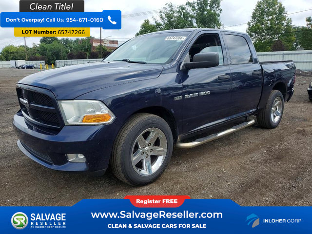 Used 2012 RAM 1500 Express w/ ST Popular Equipment Group AWD/4WD image 1