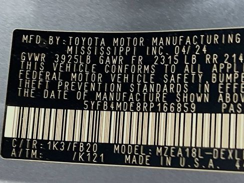 Certified 2024 Toyota Corolla LE w/ LE Convenience Package FWD image 28