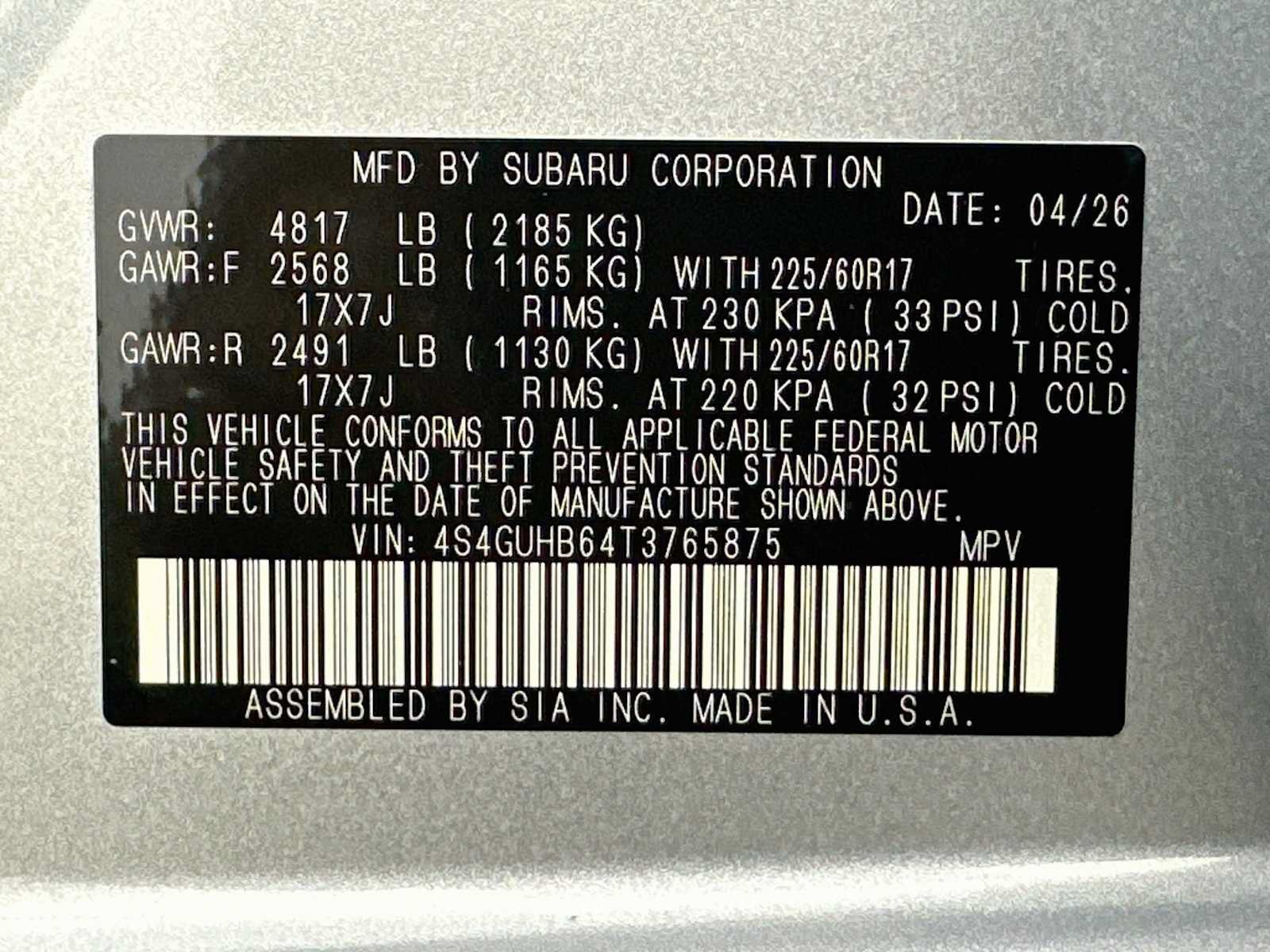 Certified 2026 Subaru Crosstrek 2.5i w/ Popular Package #1A AWD/4WD image 28