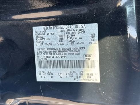 Used 2001 Ford Ranger Edge AWD/4WD image 22