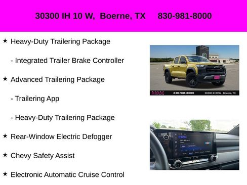 Used 2024 Chevrolet Colorado Trail Boss w/ Advanced Trailering Package AWD/4WD image 20