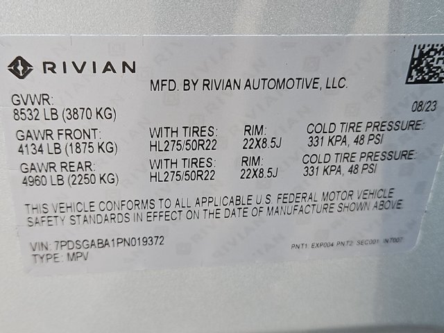 Used 2023 Rivian R1S Adventure Quad AWD/4WD image 29