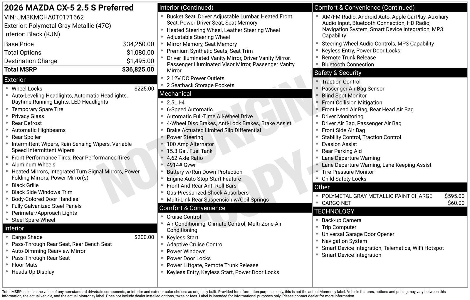 New 2026 MAZDA CX-5 Preferred AWD/4WD image 22