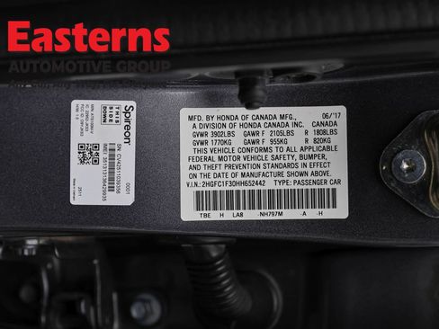 Used 2017 Honda Civic EX-T image 35