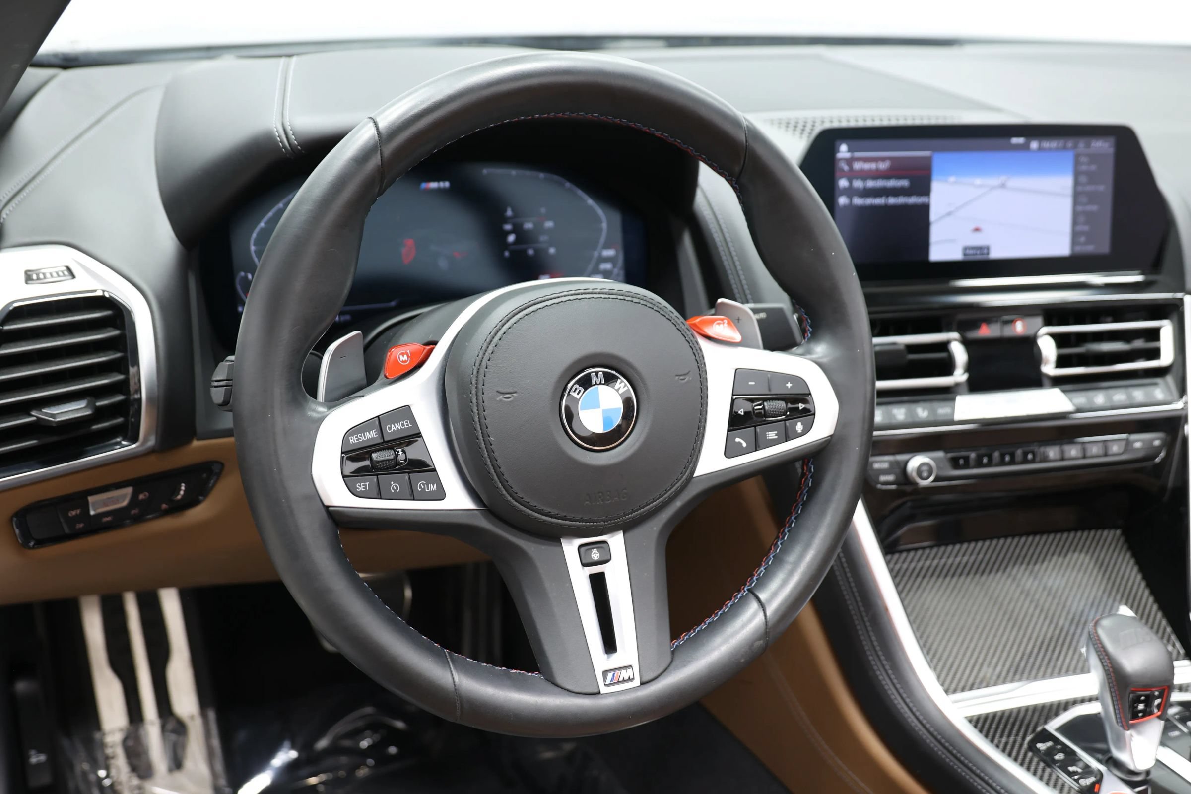 Used 2020 BMW M8 Convertible w/ Driving Assistance Package AWD/4WD image 23