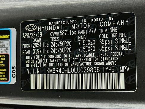 Used 2020 Hyundai Palisade SEL w/ Premium Package image 33