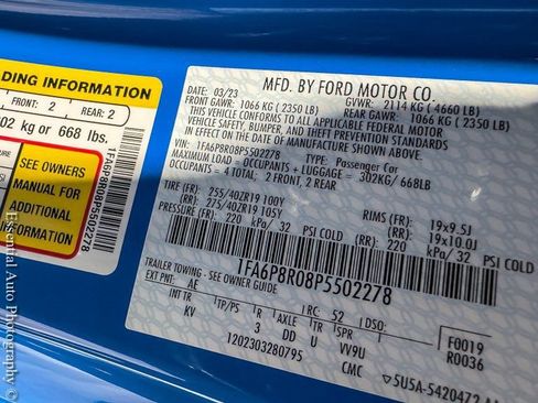 Used 2023 Ford Mustang Mach 1 w/ Equipment Group 700A image 28