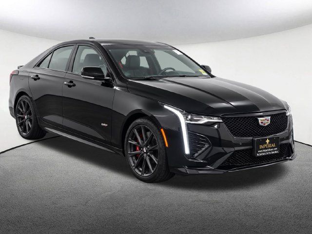 Used 2022 Cadillac CT4 V w/ Navigation Package AWD/4WD image 2