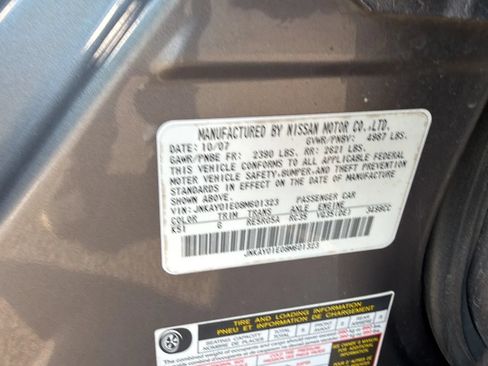 Used 2008 INFINITI M35 RWD image 22
