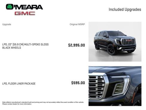 New 2026 GMC Yukon Denali w/ LPO, Floor Liner Package AWD/4WD image 4