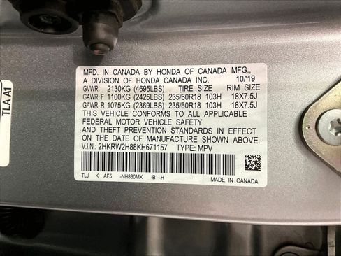 Used 2019 Honda CR-V EX-L image 36