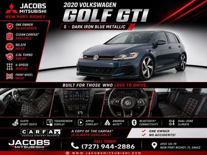 Used 2020 Volkswagen GTI S