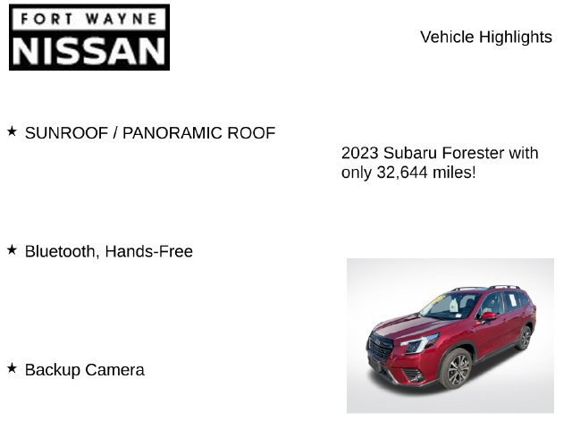 Used 2023 Subaru Forester Limited AWD/4WD image 8