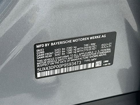 Certified 2023 BMW X3 sDrive30i w/ Convenience Package RWD image 34
