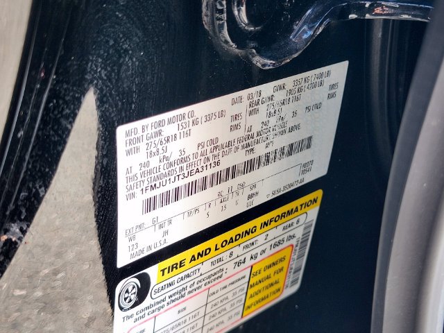 Certified 2018 Ford Expedition XLT AWD/4WD image 37