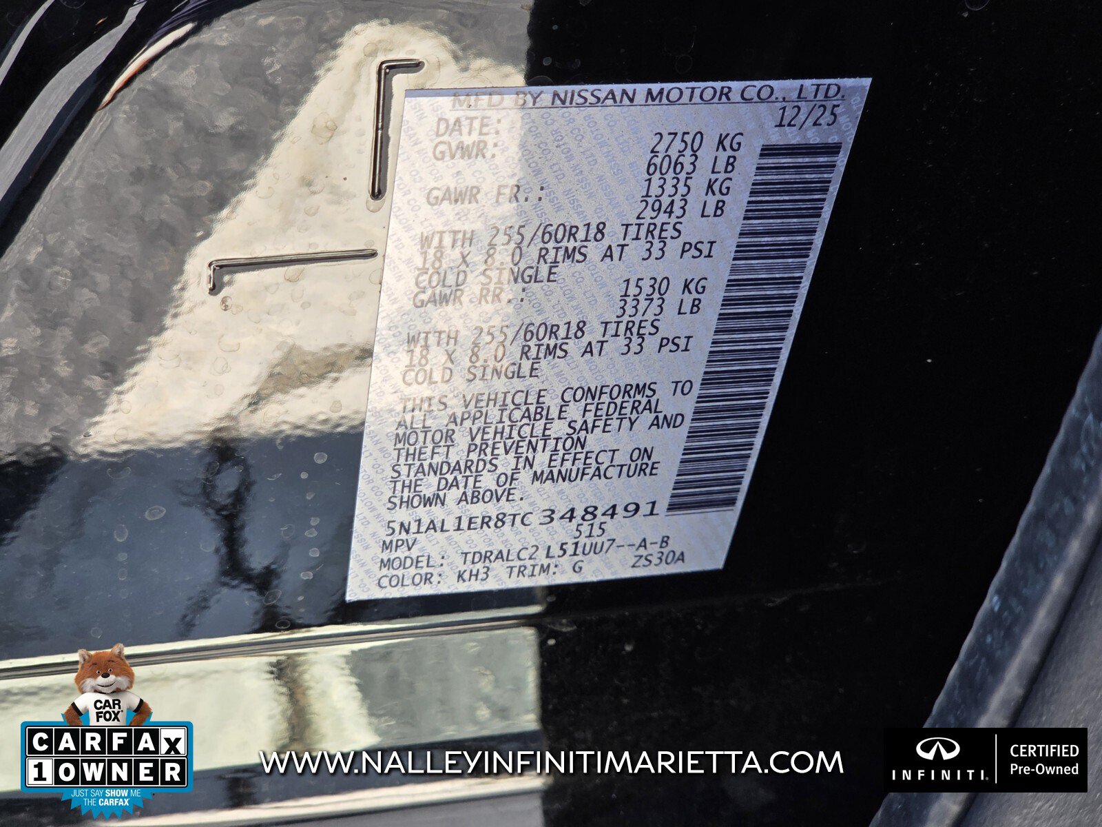 Used 2026 INFINITI QX60 Pure w/ Cargo Package FWD image 36