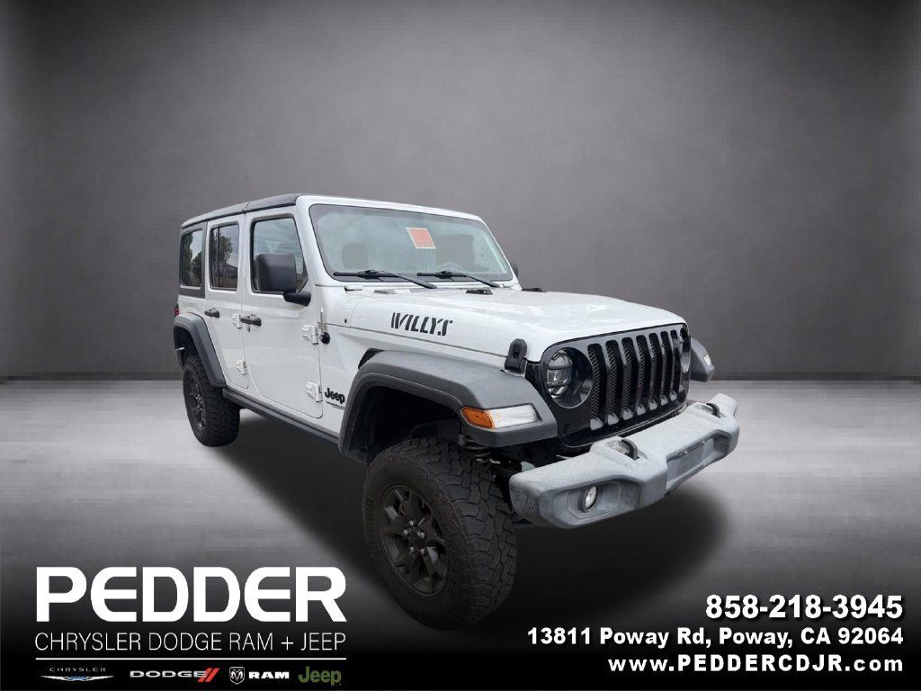 Used 2021 Jeep Wrangler Unlimited Sport AWD/4WD image 1