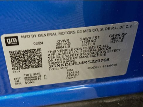 Used 2024 Chevrolet Blazer EV LT image 12