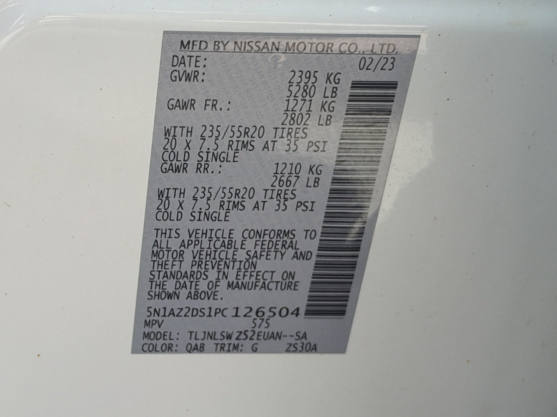 Used 2023 Nissan Murano Platinum w/ Cargo Package AWD/4WD image 17