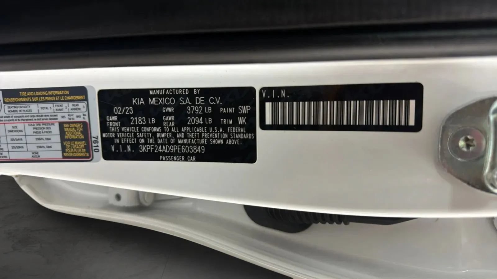 Used 2023 Kia Forte LXS FWD image 28